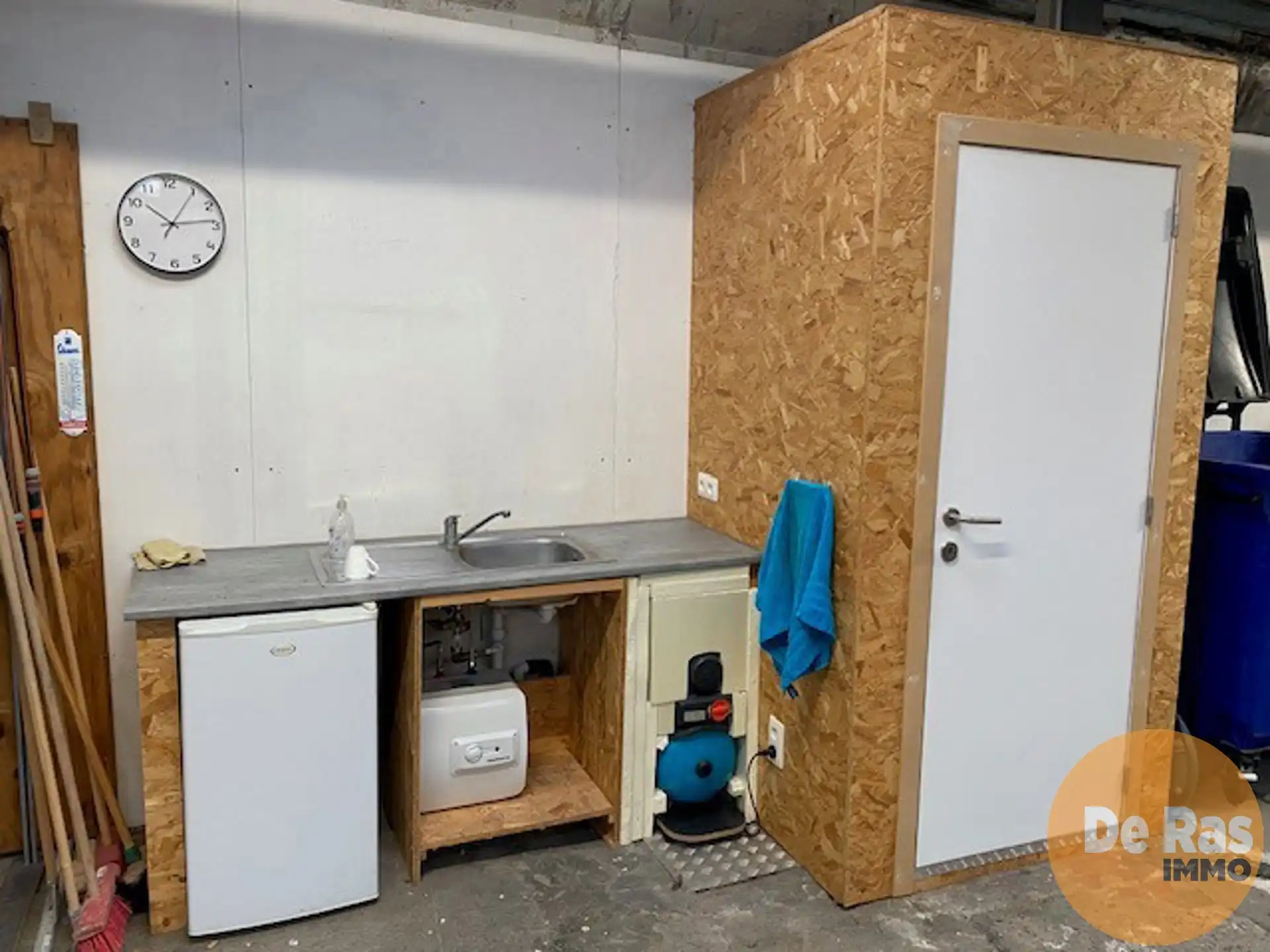 EREMBODEGEM: Loods 190m²  + tuin 5a 27ca foto 5