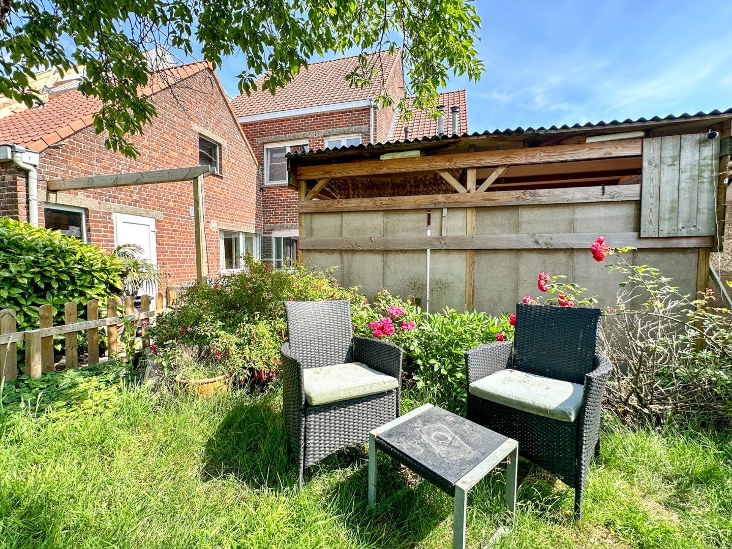 Woning met landelijk zicht, 3/4 slpk, garage, diepe tuin, potentieel! foto 33