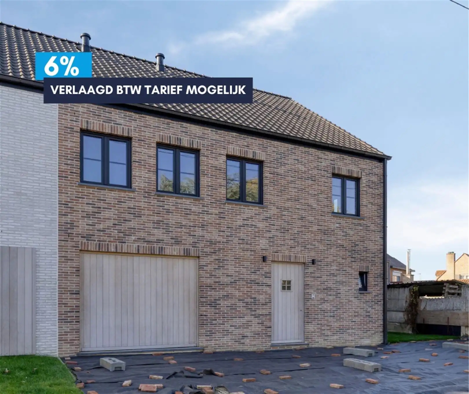 TE KOOP: Moderne nieuwbouwwoning met 3 slaapkamers in Geetbets! foto {{pictureIndex}}