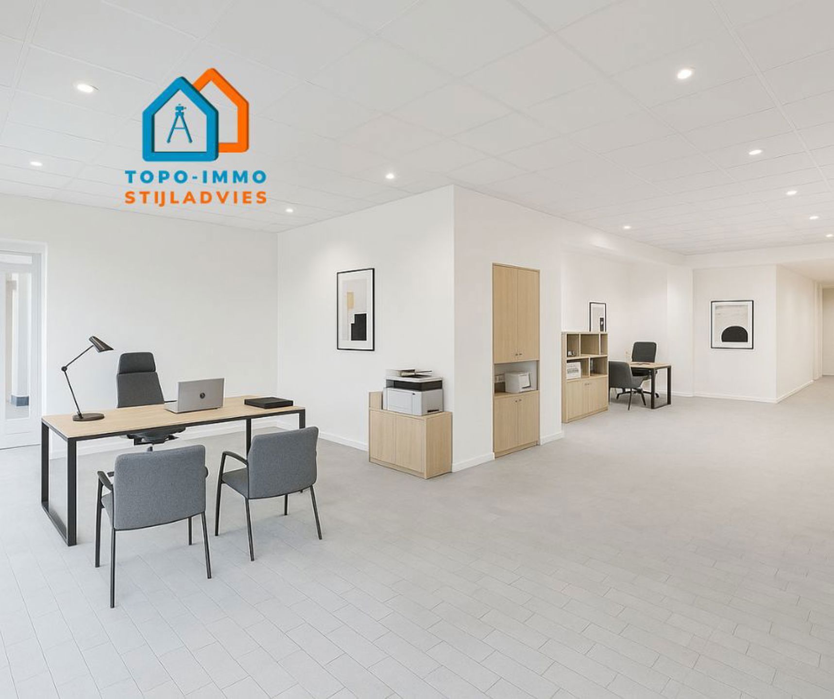 Handelspand (315m²) met 4 staanplaatsen te Roosdaal  foto 4