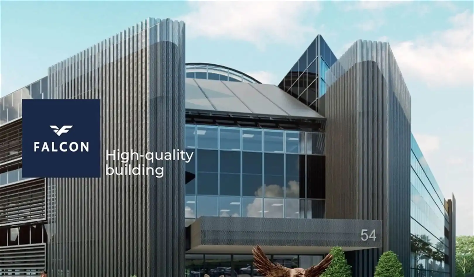 FALCON: Kantoorgebouw gelegen in Groot-Bijgaarden aan de Ring van Brussel foto {{pictureIndex}}