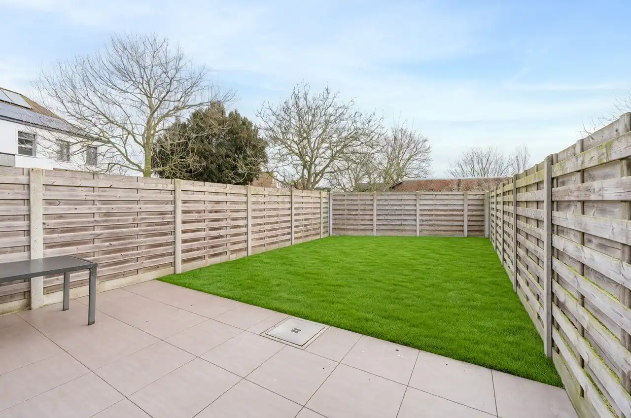 Instapklare energiezuinige woning (2018) met garage en tuin in Zevekote foto 18