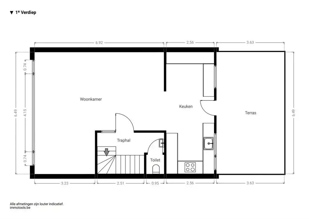 Luxe bel-etage in topbuurt op Linkeroever met heerlijke tuin foto 11