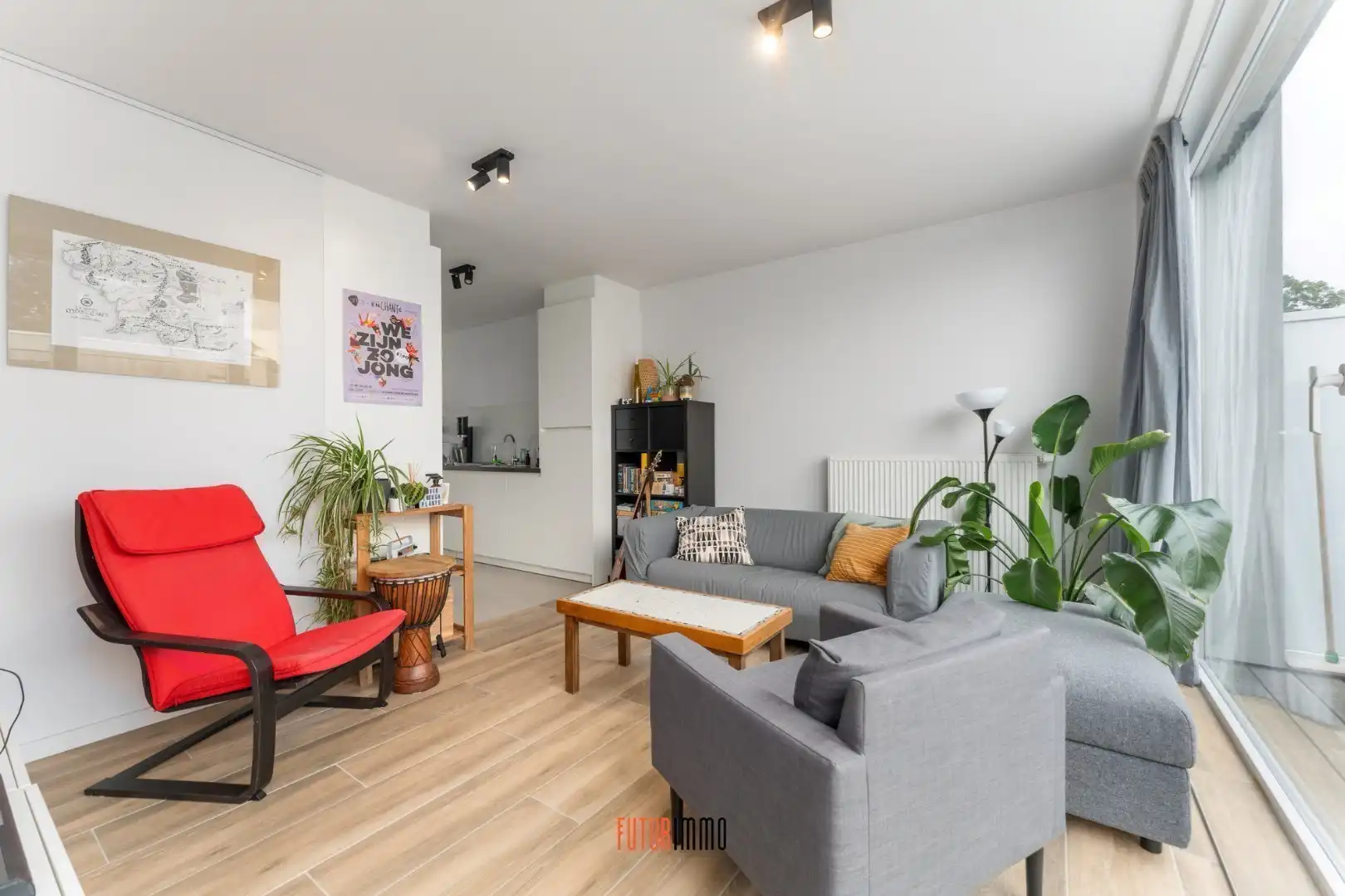 Tof lichtrijk duplex appartement in Rumbeke foto 6