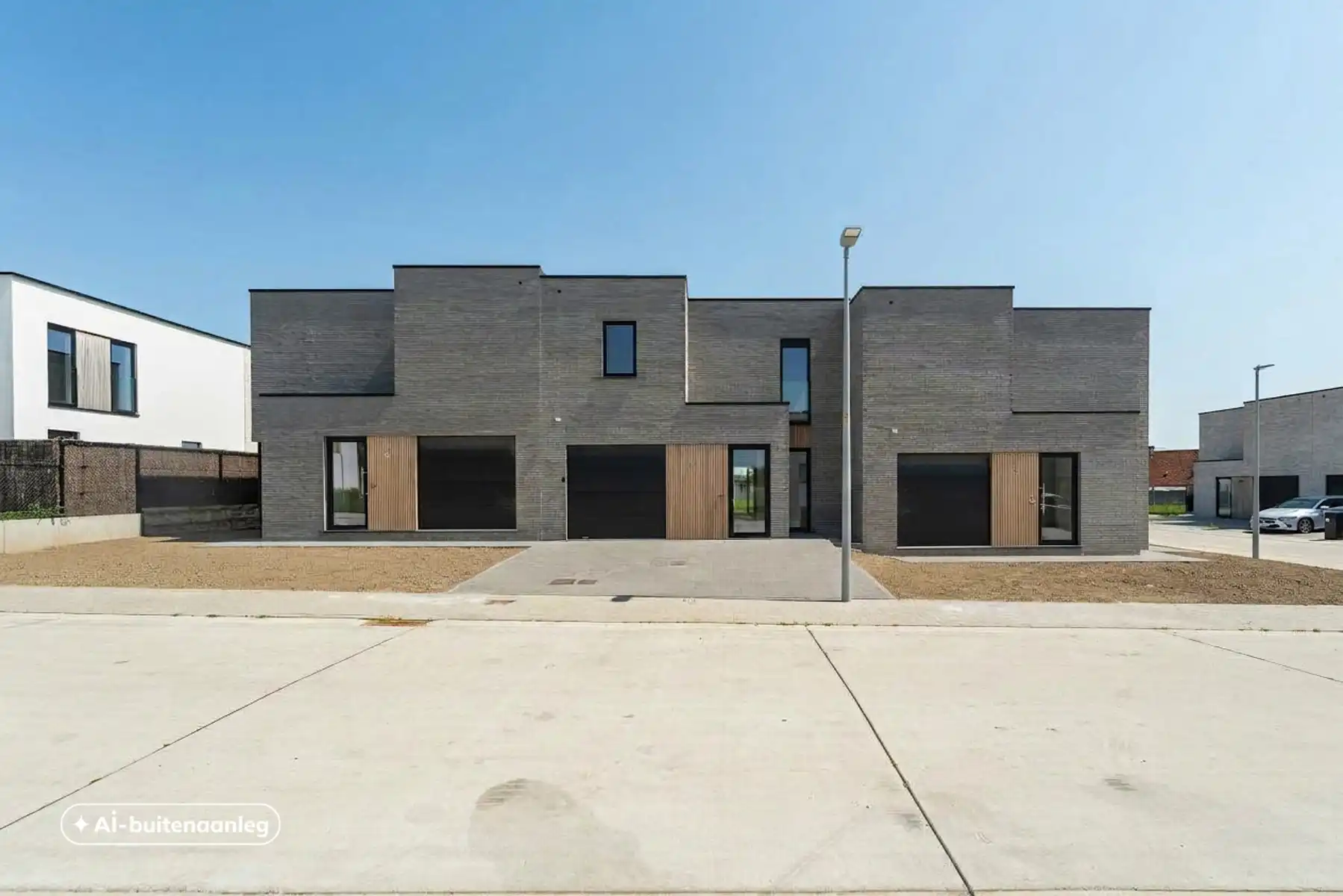 Moderne, halfopen woning in Ardooie foto {{pictureIndex}}