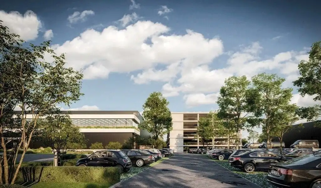 Bedrijfsgebouw op nieuwe logistieke site MG Park Kennedy te Gent foto 6