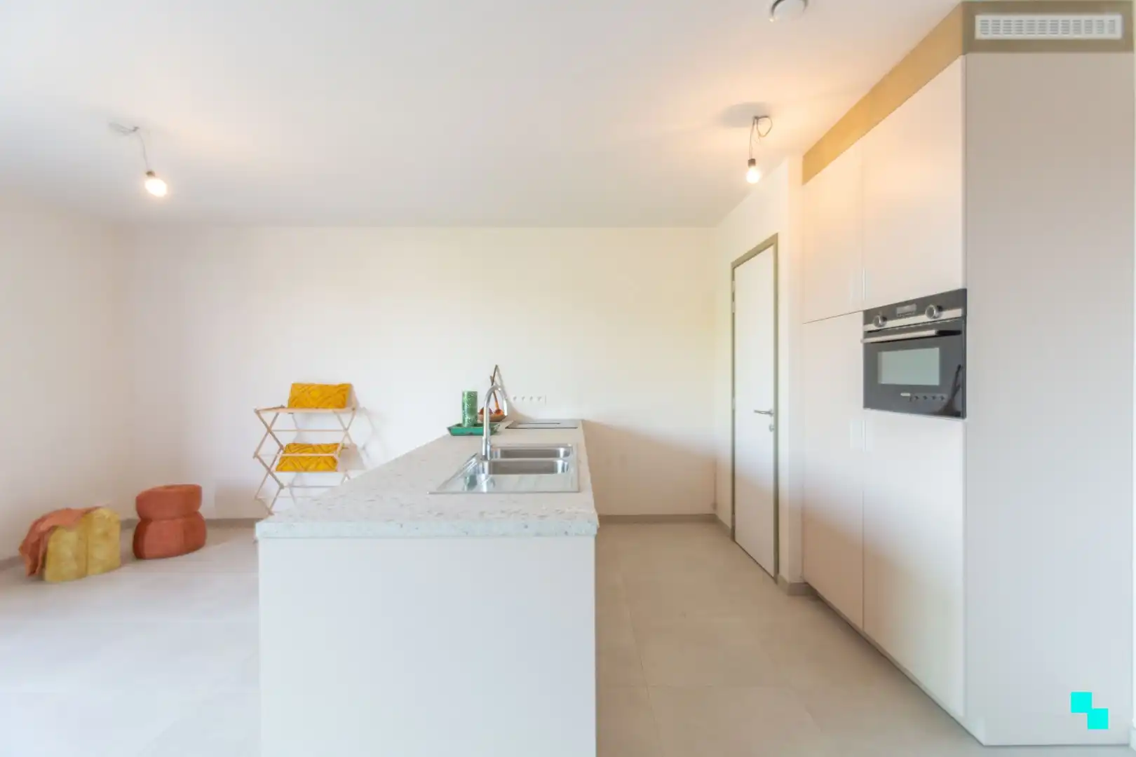 Nieuwbouwappartement in centrum Merelbeke foto 2