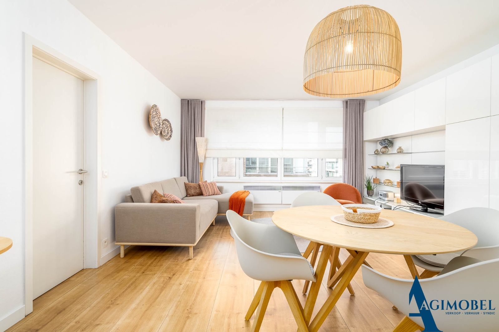 Ideaal gelegen 1-slaapkamerappartement, volledig zuidgericht en met een open zicht op de mooie Koningslaan te Knokke. foto 7