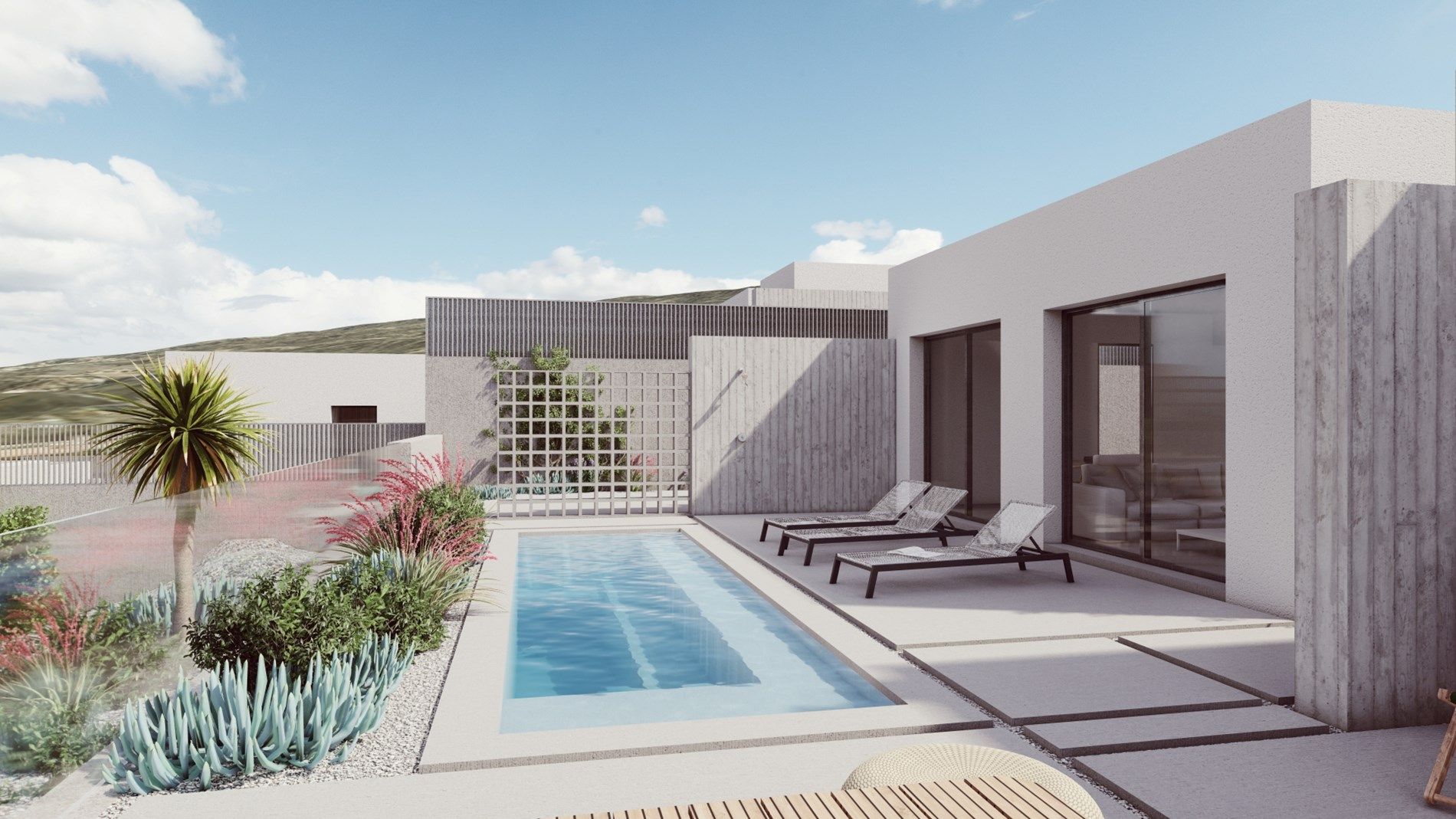 Nieuwbouw villa's in Tenerife te El Pozo Guia de Isora foto {{pictureIndex}}