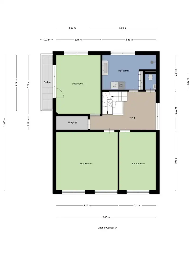 Ruime gerenoveerde villa met 5 slaapkamers en 2 badkamers, tuin en garage in Kessel-Lo, EPC-waarde 285 kWh/m²  foto 37