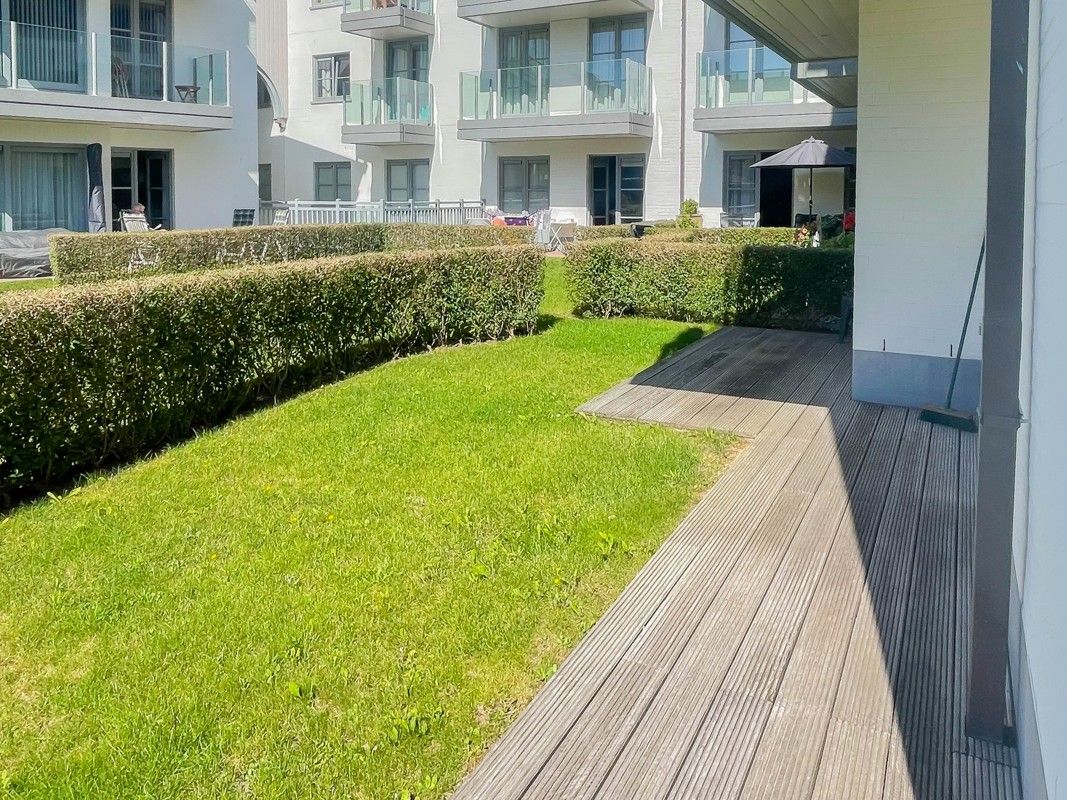 Gezellig gelijkvloers appartement met 2 slaapkamers, zonnige tuin en garage in Sint-Idesbald (Koksijde) foto 2