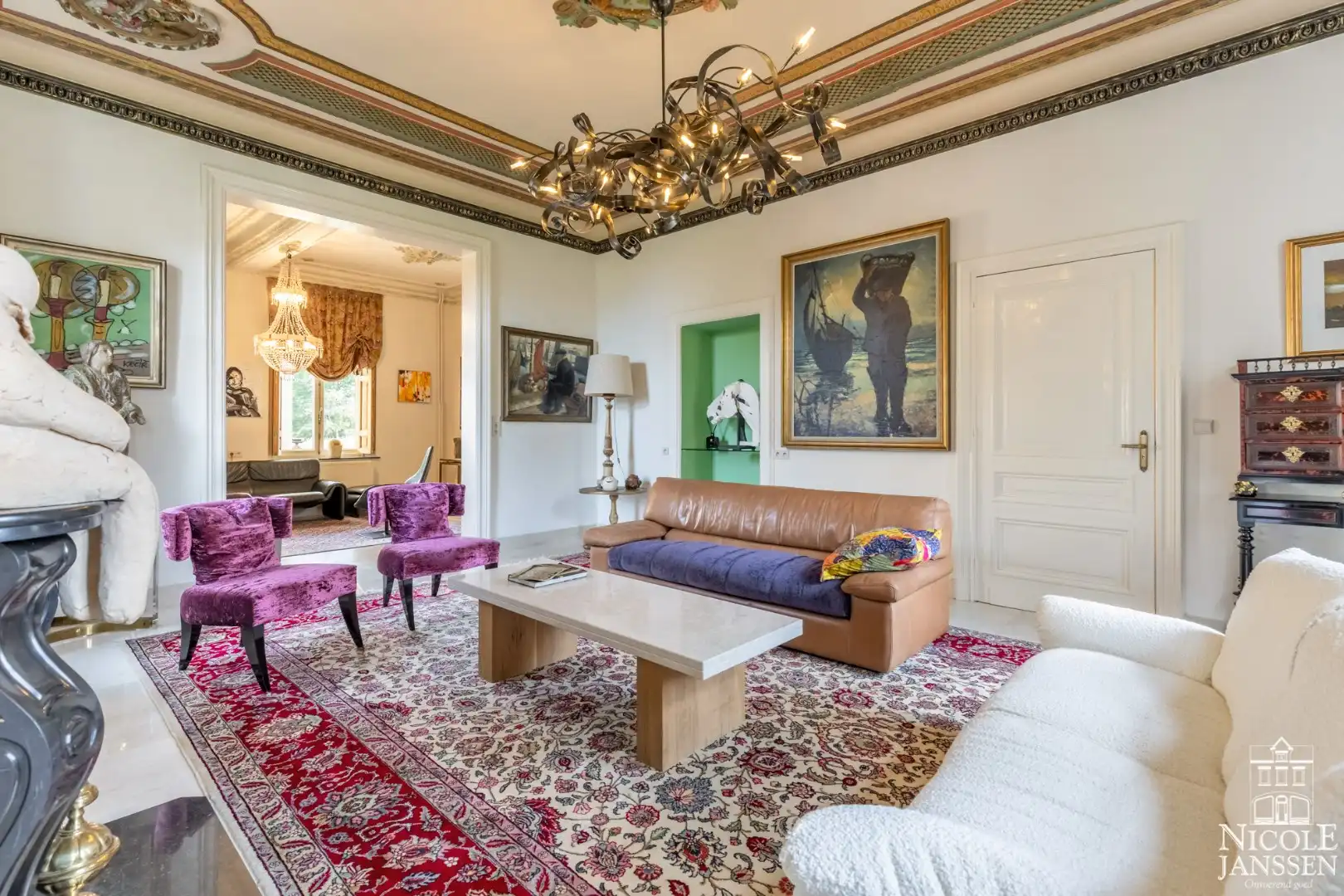 Authentiek herenhuis met conciërgewoning foto 11