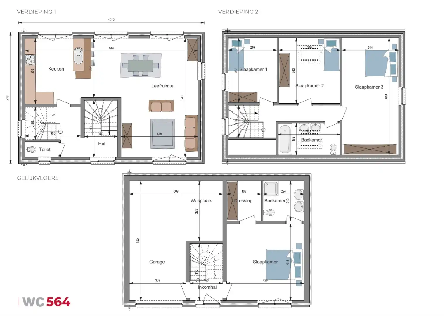 Nieuwbouwwoning met 4 slaapkamers foto 2