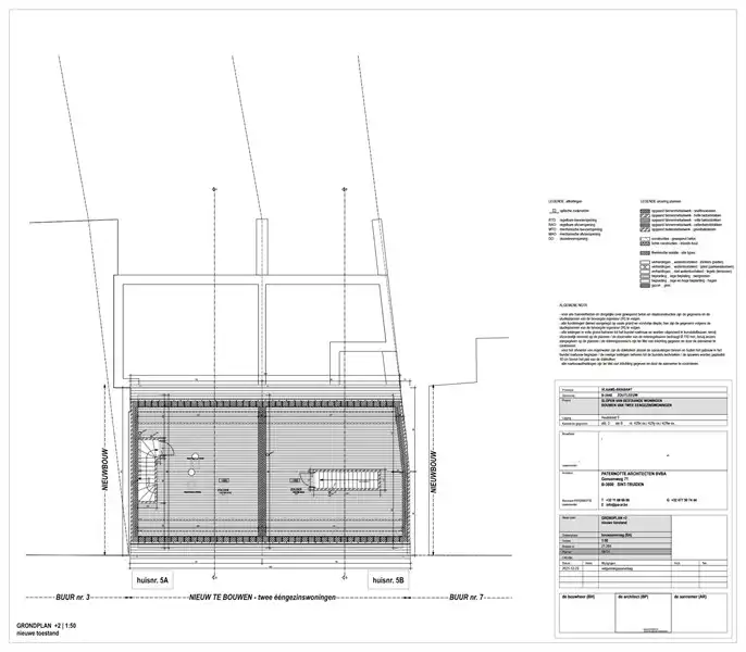 VERGUND PROJECT VAN TWEE GESLOTEN BEBOUWINGEN OP 10A59CA MET CENTRALE LIGGING IN HALLE-BOOIENHOVEN foto 14