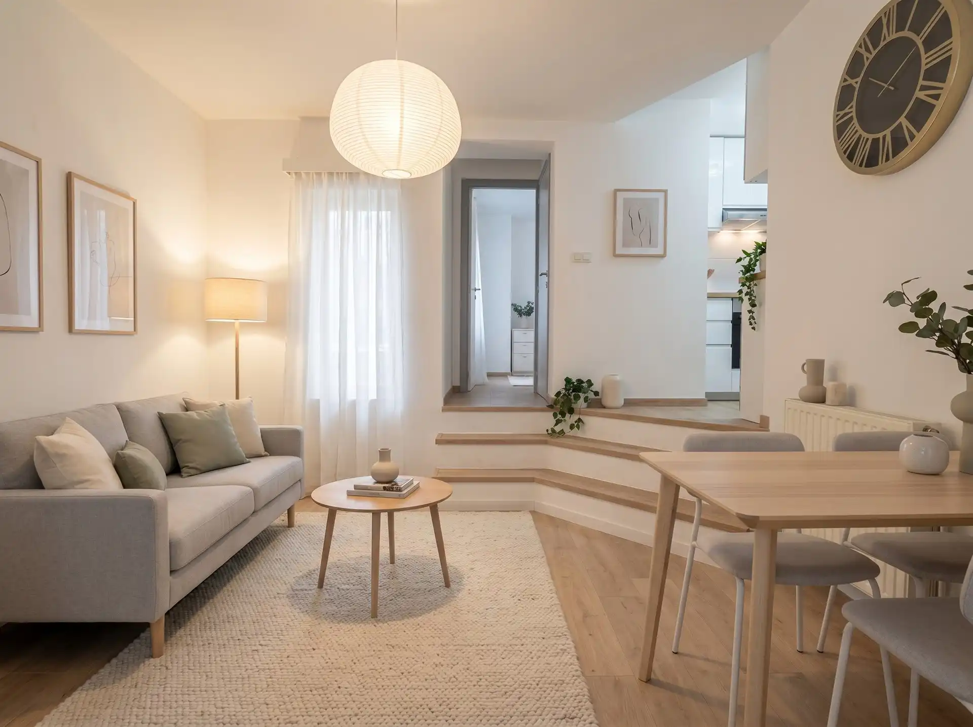 Duplex appartement met 2 slaapkamers. foto 2