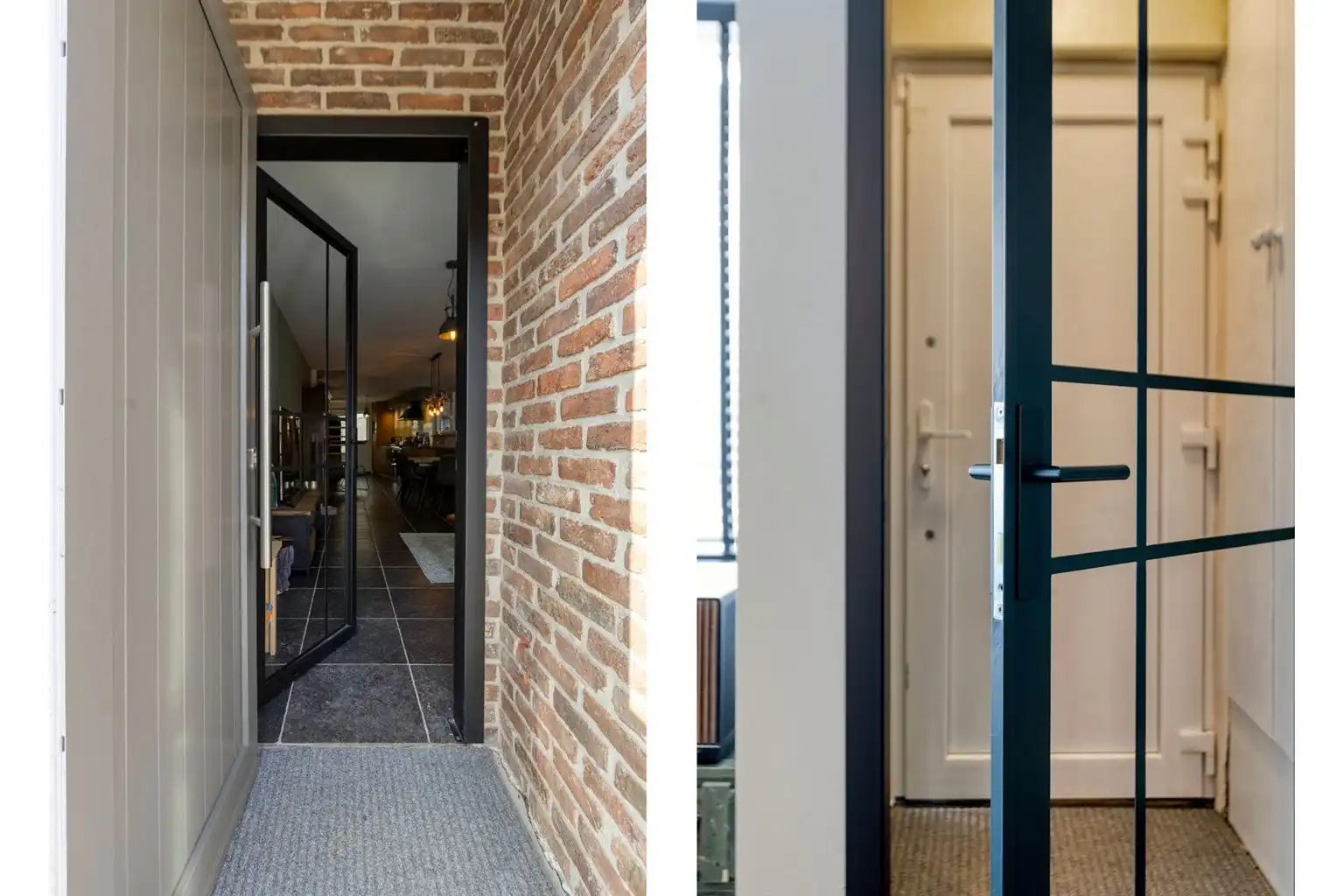 Gerenoveerde stadswoning met 2 slaapkamers, gezellige koer en ruime garagebox op wandelafstand van het centrum van Maaseik. foto 2