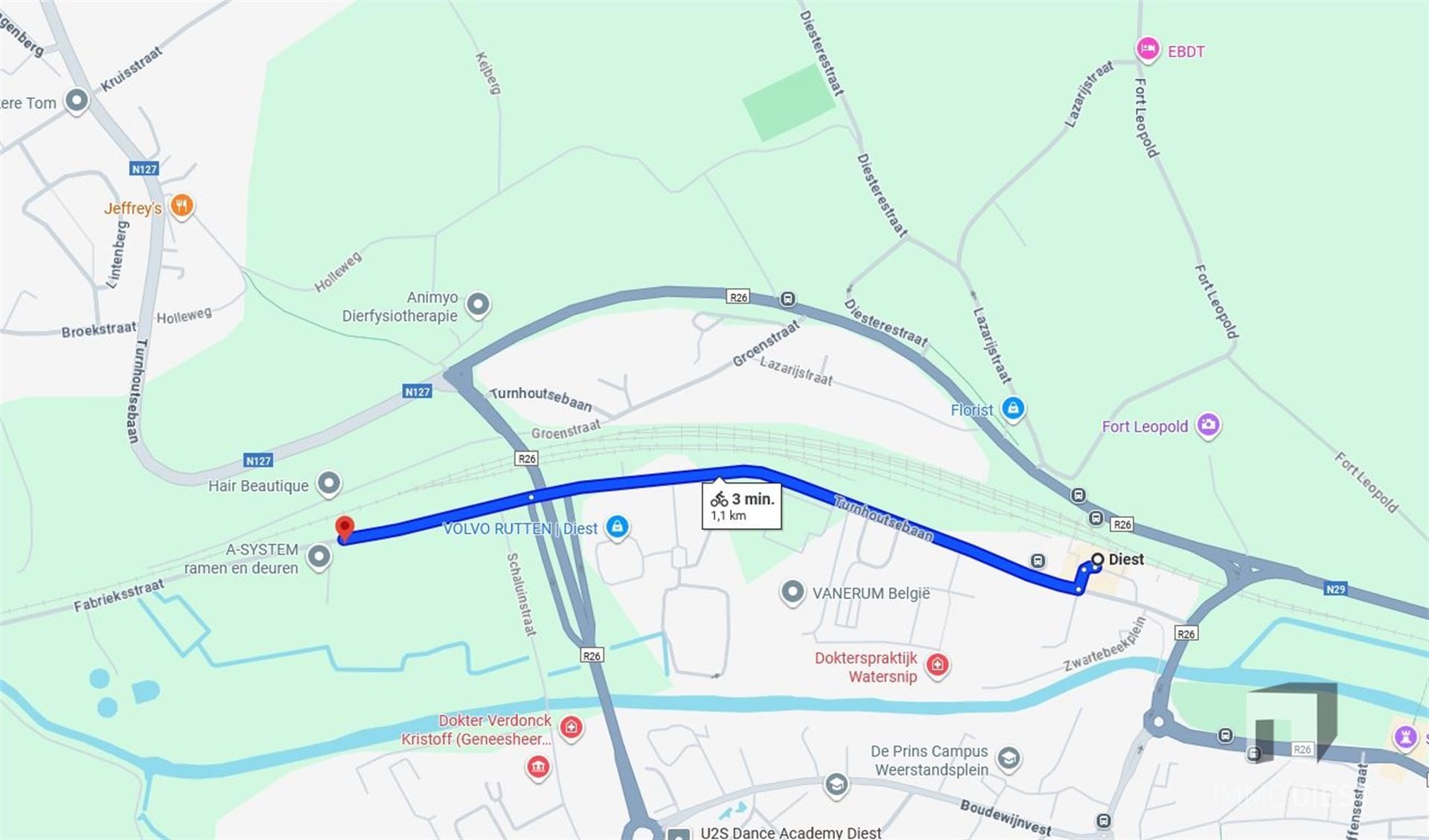 Woning met 3 slpks, garage en grote tuin. Vlakbij station Diest gelegen. foto 28