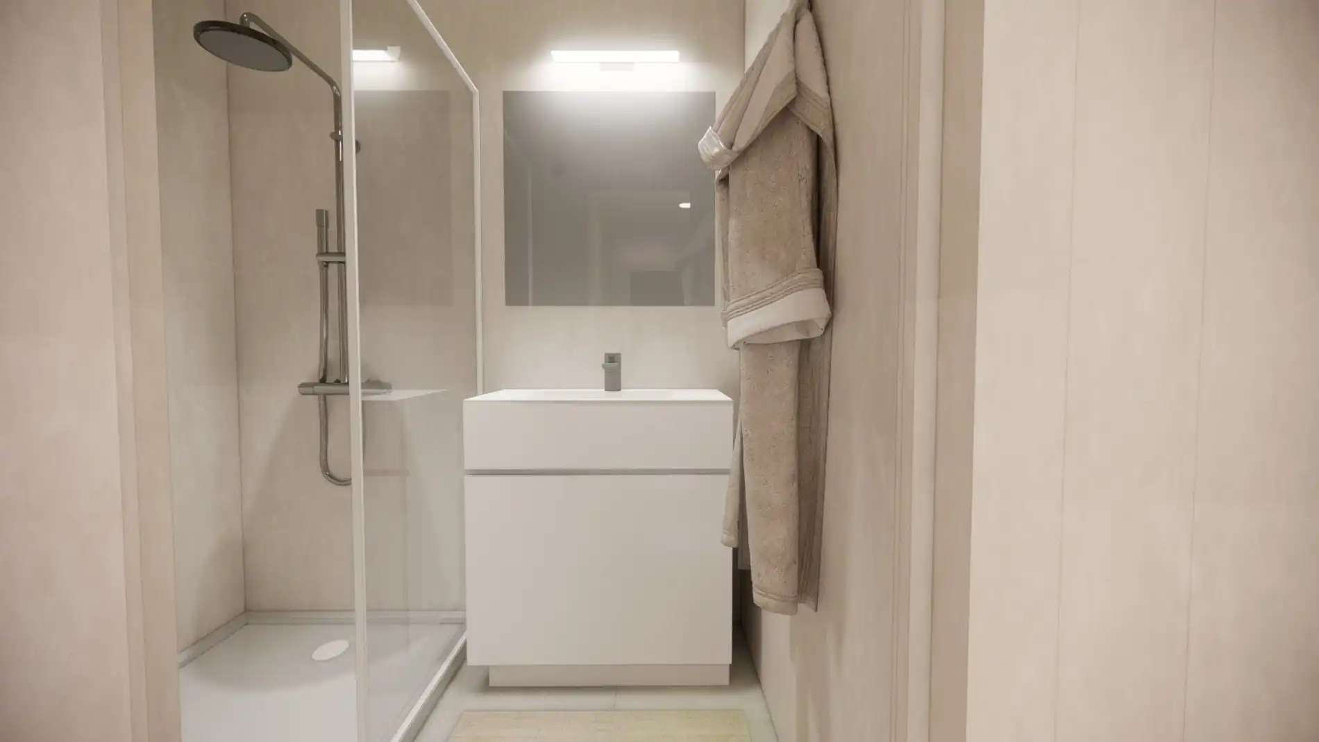 1-slpk nieuwbouwappartement - 6% BTW mogelijk ! foto 5