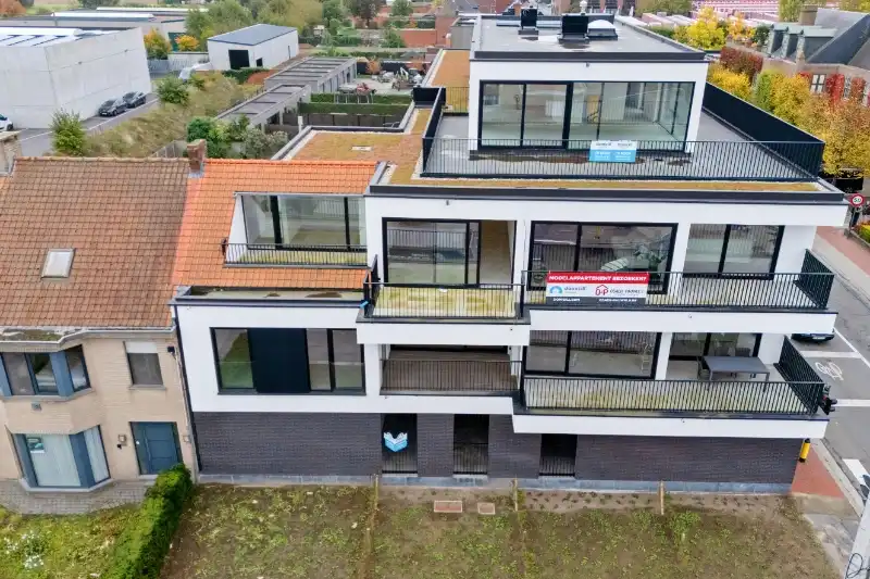 KORTEMARK: Appartement 1.01 met 3 slaapkamers en 2 terrassen gelegen op de eerste verdieping van Nieuwbouwresidentie Mila en Nora foto 3