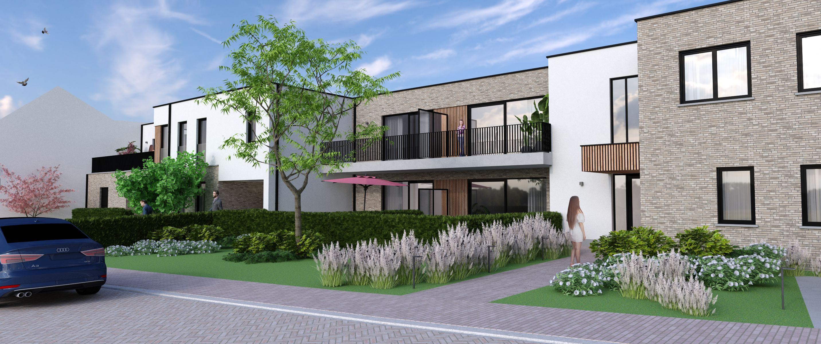 Zeer ruim BEN appartement met 2(3) slpkmrs + privatieve tuin foto {{pictureIndex}}