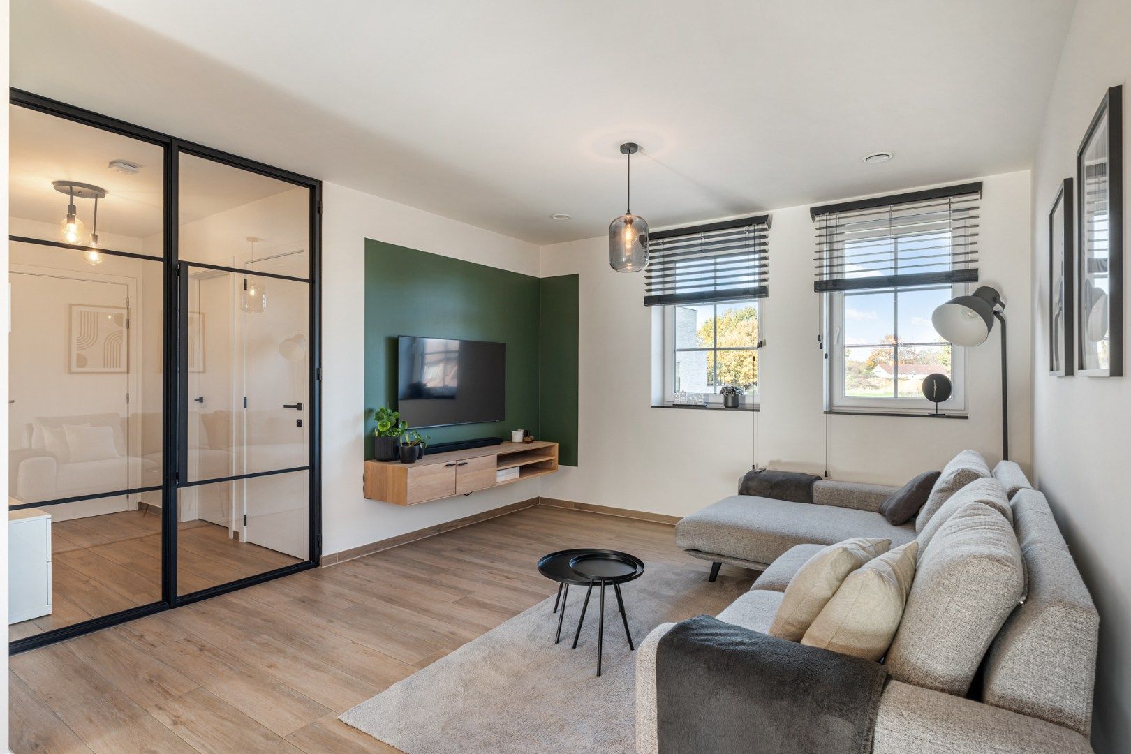 Stijlvol, ruim duplex-appartement met 2 slaapkamers in een kleinschalige residentie nabij het centrum van Opglabbeek!  foto 12