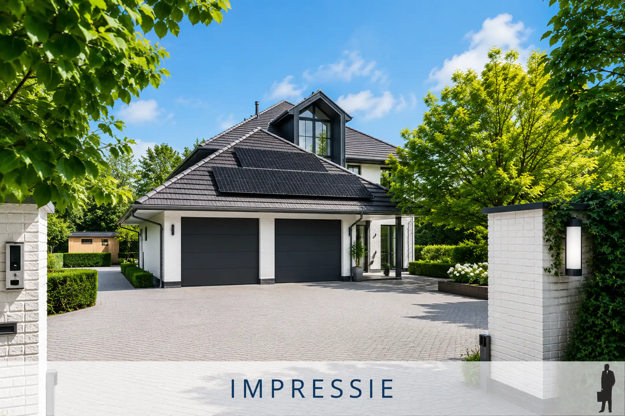 Eigentijdse villa op ca. 1.246 m² te Brasschaat! foto 2