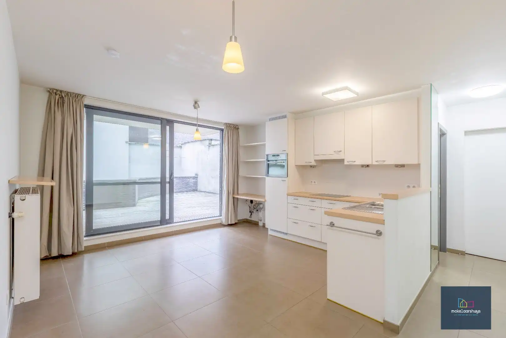 2slp. app. met schitterend terras in centrum Gent foto 3