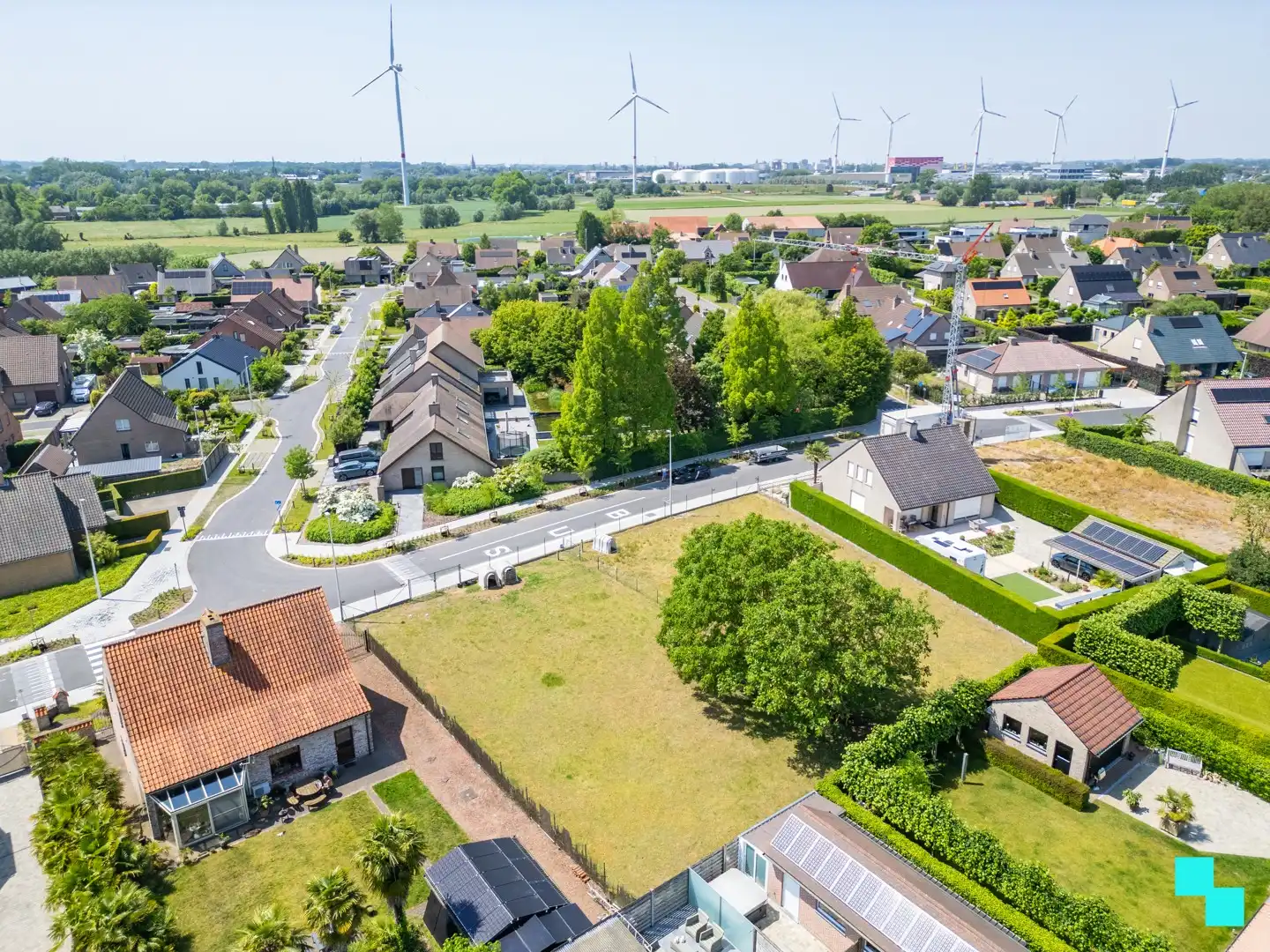 Aantrekkelijk gelegen bouwgrond te Kachtem van 655m² voor open bebouwing foto 6