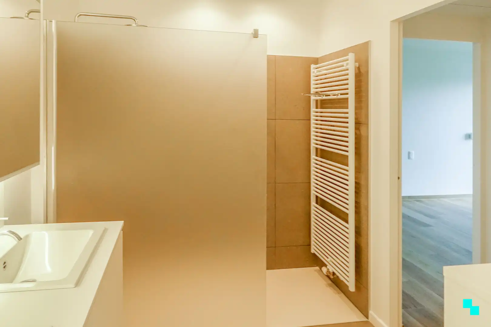 Tweeslaapkamer appartement op het gelijkvloers in het hart van Merelbeke foto 16