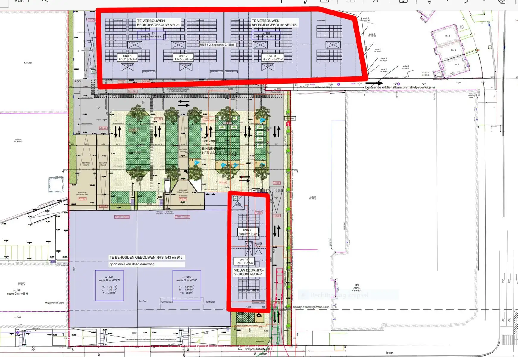 Nieuwbouw KMO UNIT 1211 m2 te WILRIJK foto 12