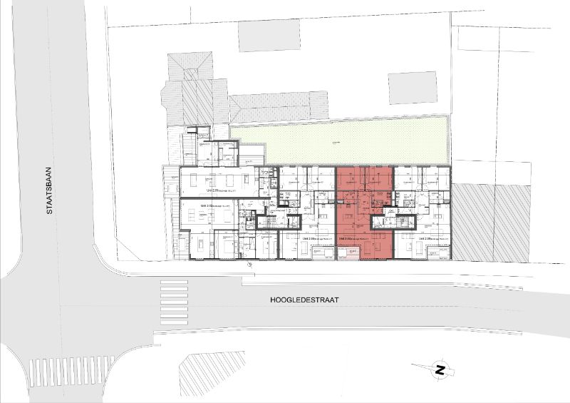 KORTEMARK: Appartement 2.04 met 2 slaapkamers en zitterras gelegen op de tweede verdieping van Nieuwbouwresidentie Mila en Nora foto 6