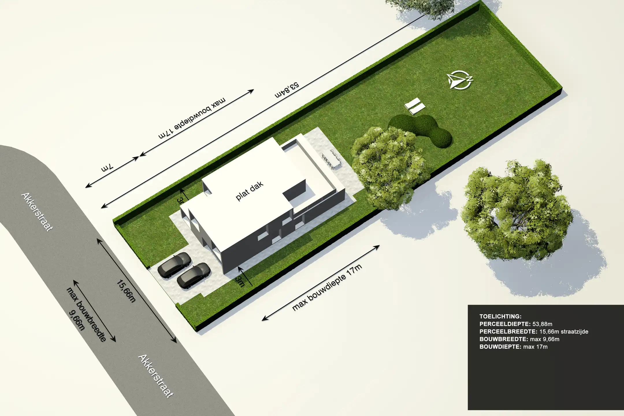 Bouwgrond voor open bebouwing in rustige straat foto 8