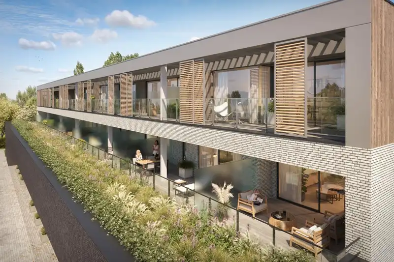 MOGELIJKHEID AANKOOP NIEUWBOUW à 6% BTW - NIEUWBOUW APPARTEMENT TE KOOP IN WACHTEBEKE foto {{pictureIndex}}