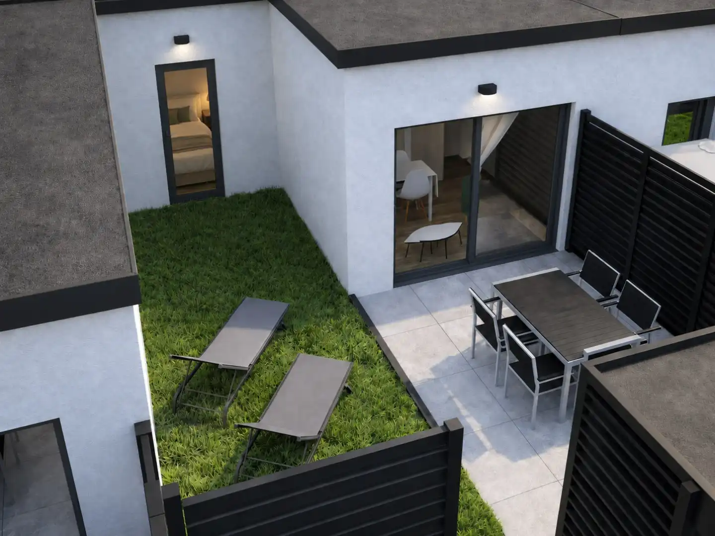 Totaal gerenoveerde vakantiewoning (type bungalow) met 1 slaapkamer te Koksijde.  foto 8