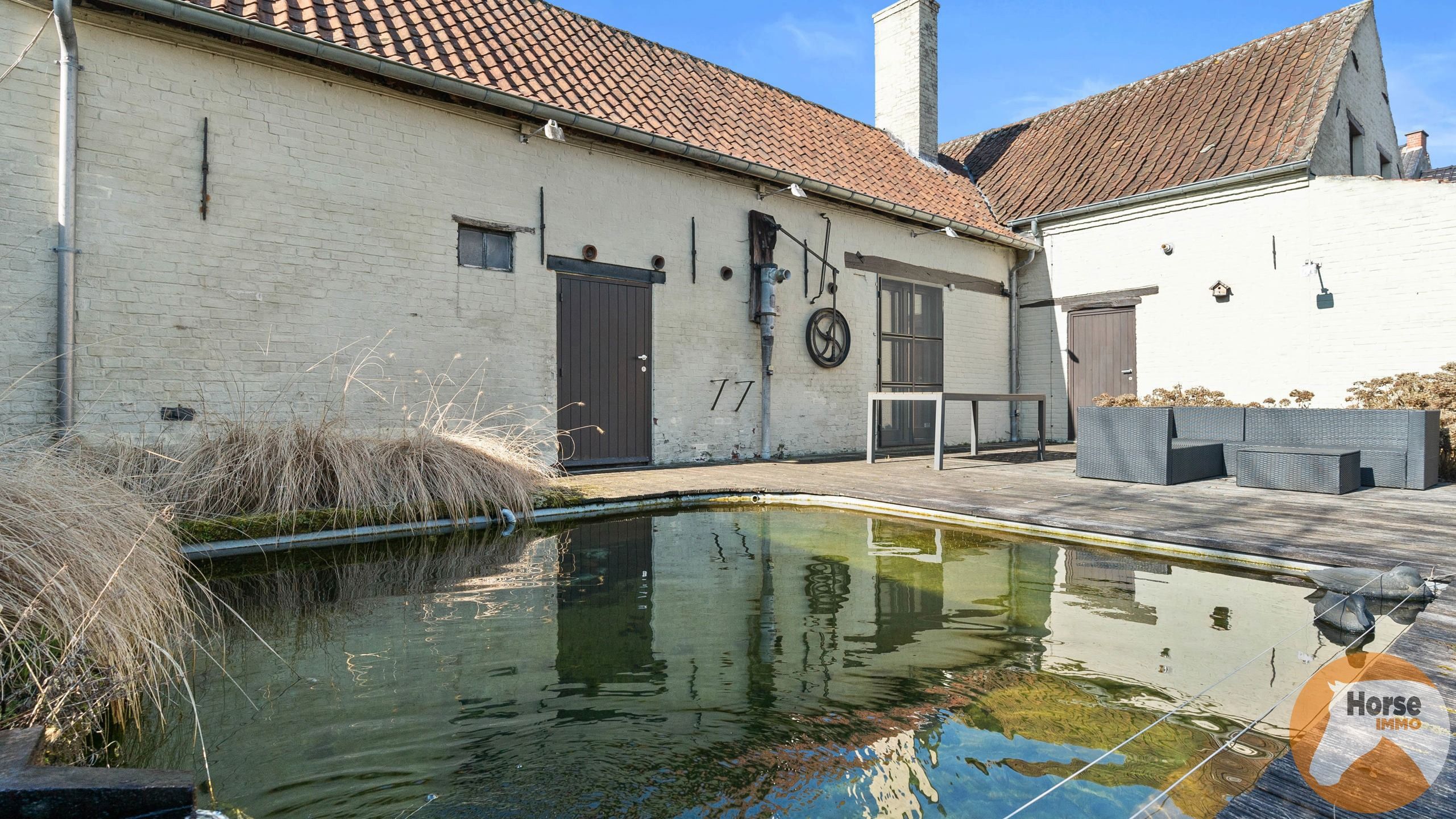 Charmante vierkantshoeve in het landelijke Aaigem op 1515 m² foto 36