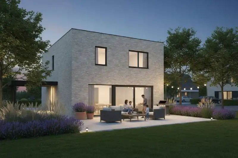 Nieuw te bouwen alleenstaande woning te Wielsbeke. foto 2