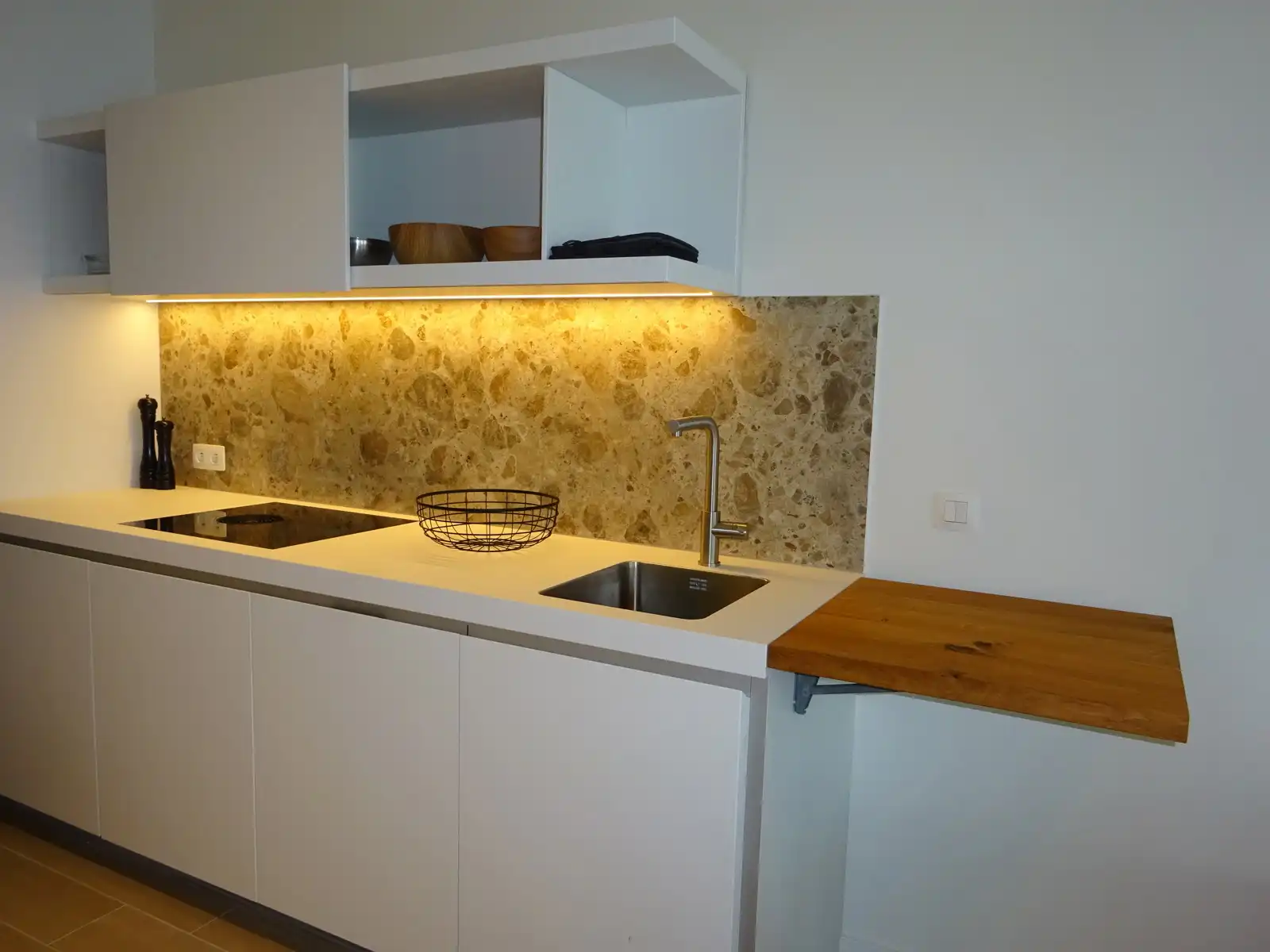 1-slaapkamer gemeubelde studio met zicht op Schelde  foto 7