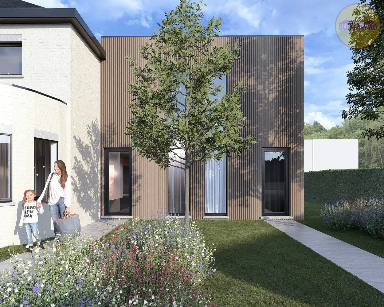 Ruim en energiezuinig duplexappartement met 3 slaapkamers en grote tuin in Veerle-Laakdal foto 4