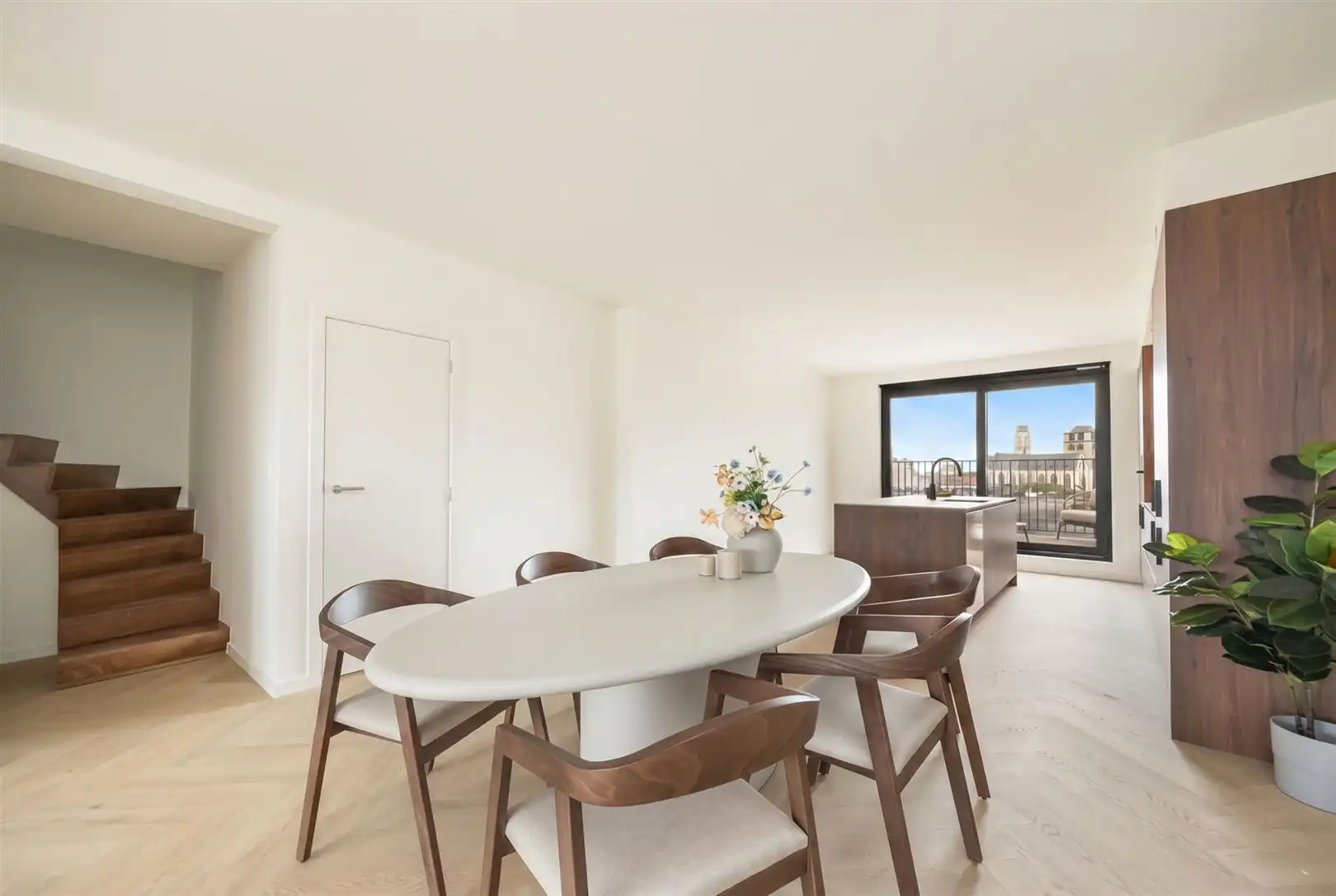 Volledige nieuw duplexappartement bovenop Art-Deco-gebouw foto 12