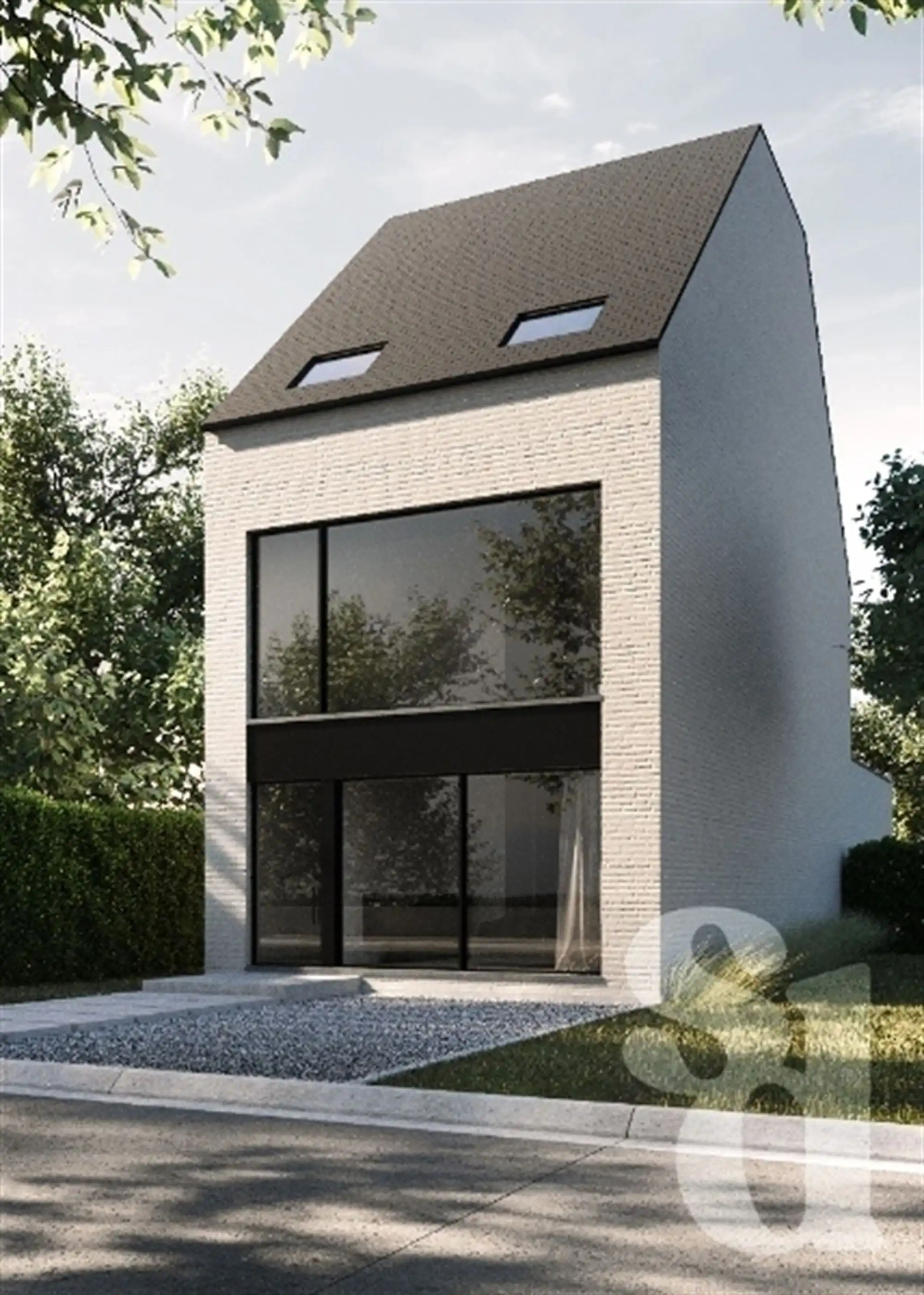 Bouwgrond voor gesloten bebouwing in de Aalsterse stadsrand foto {{pictureIndex}}