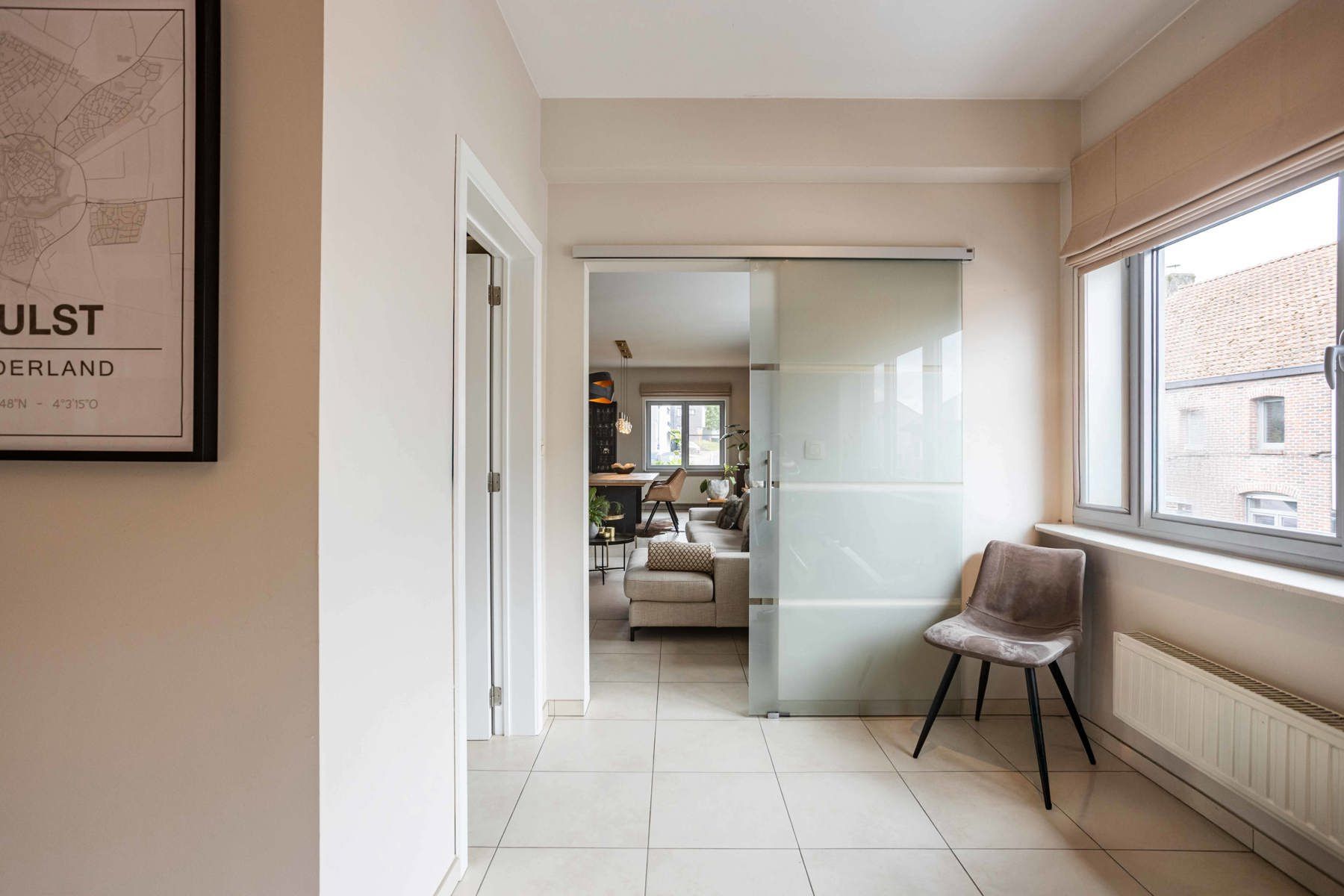 Stijlvol app. met 3 slaapkamers, ruim terras en staanplaats foto 17