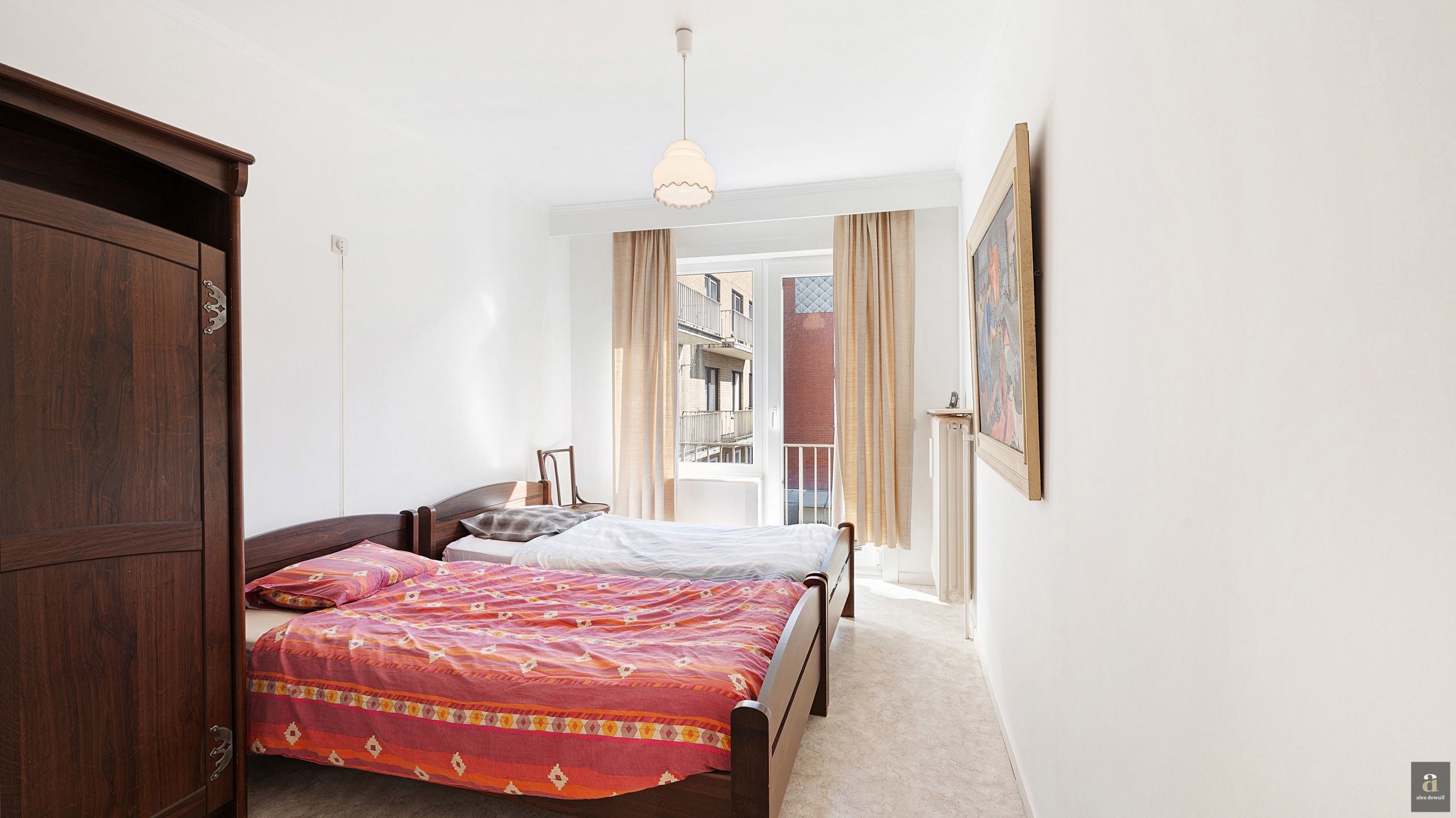 Breed appartement met 2 grote kamers (85 m²) met open zicht foto 19