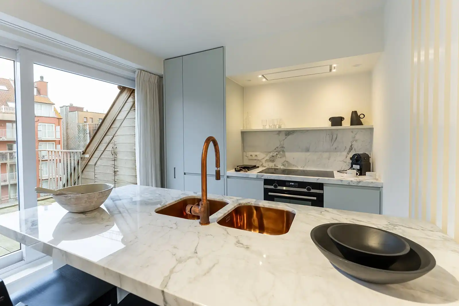 Appartement met 3 slaapkamers in centrum Knokke op 350 meter van zee. foto 7