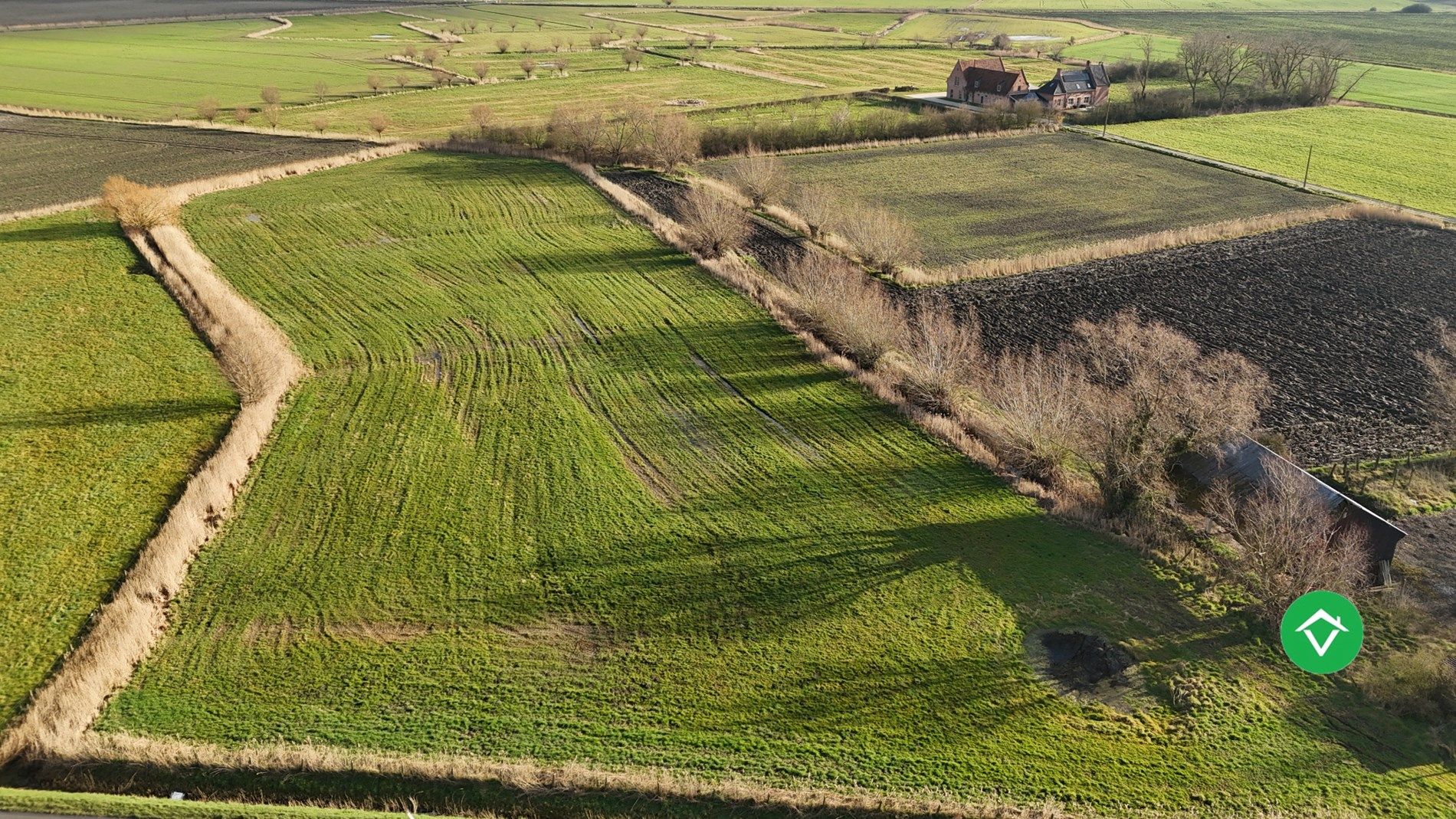 Te herbouwen of te slopen hoeve op ruim perceel in landelijke omgeving foto 16
