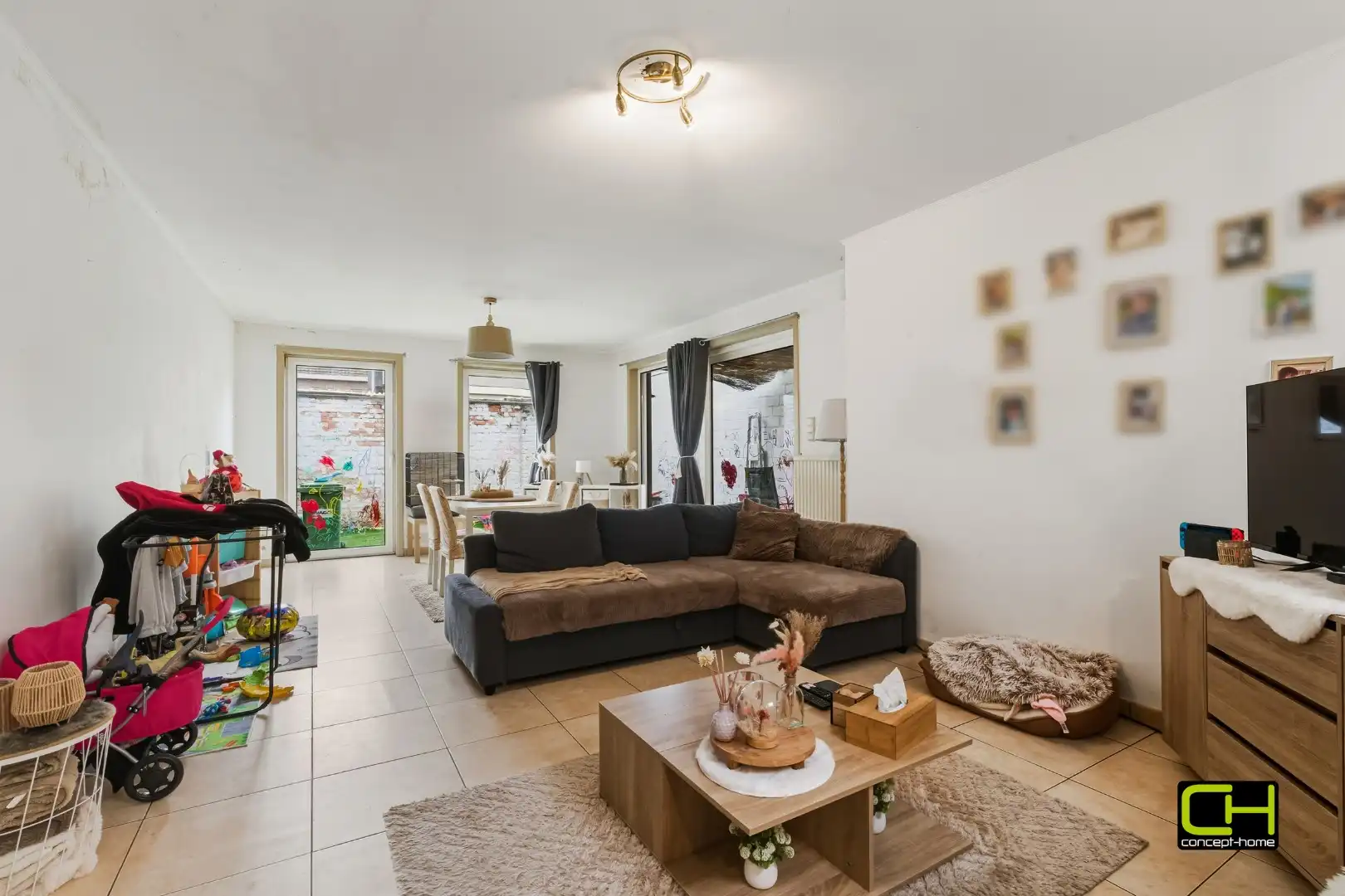 Appartementsgebouw met twee appartementen te koop in Mariakerke foto 2