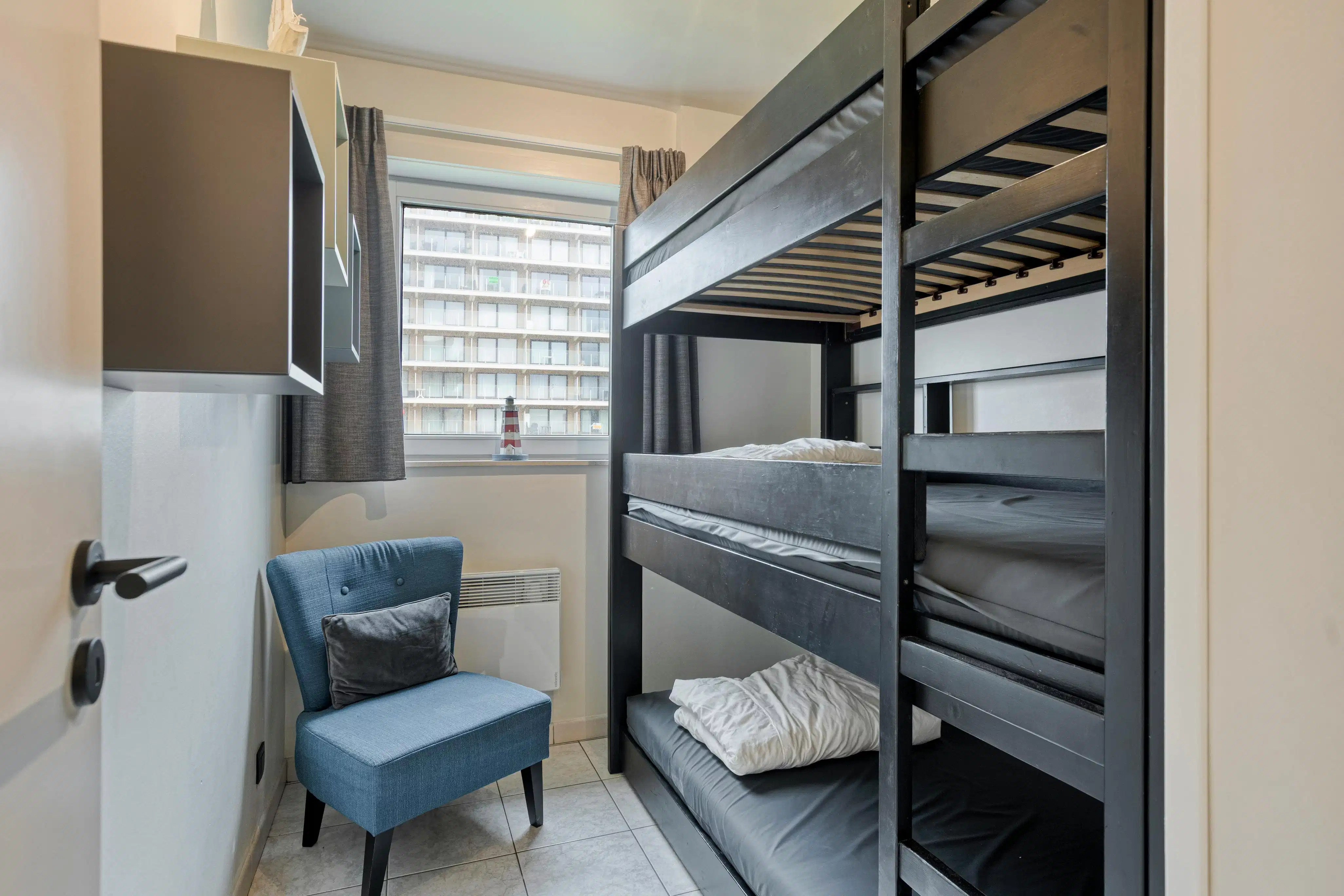 Hoekappartement met 2 slaapkamers en zeezicht in De Panne foto 9