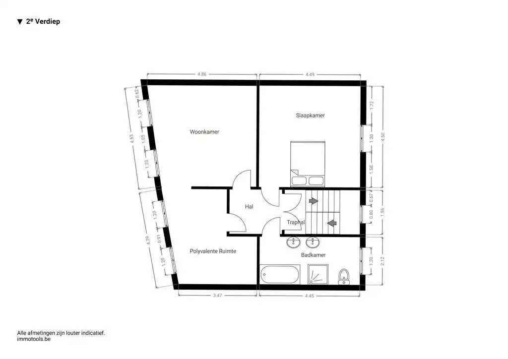 Ruime woning met dakterras en atelier foto 15