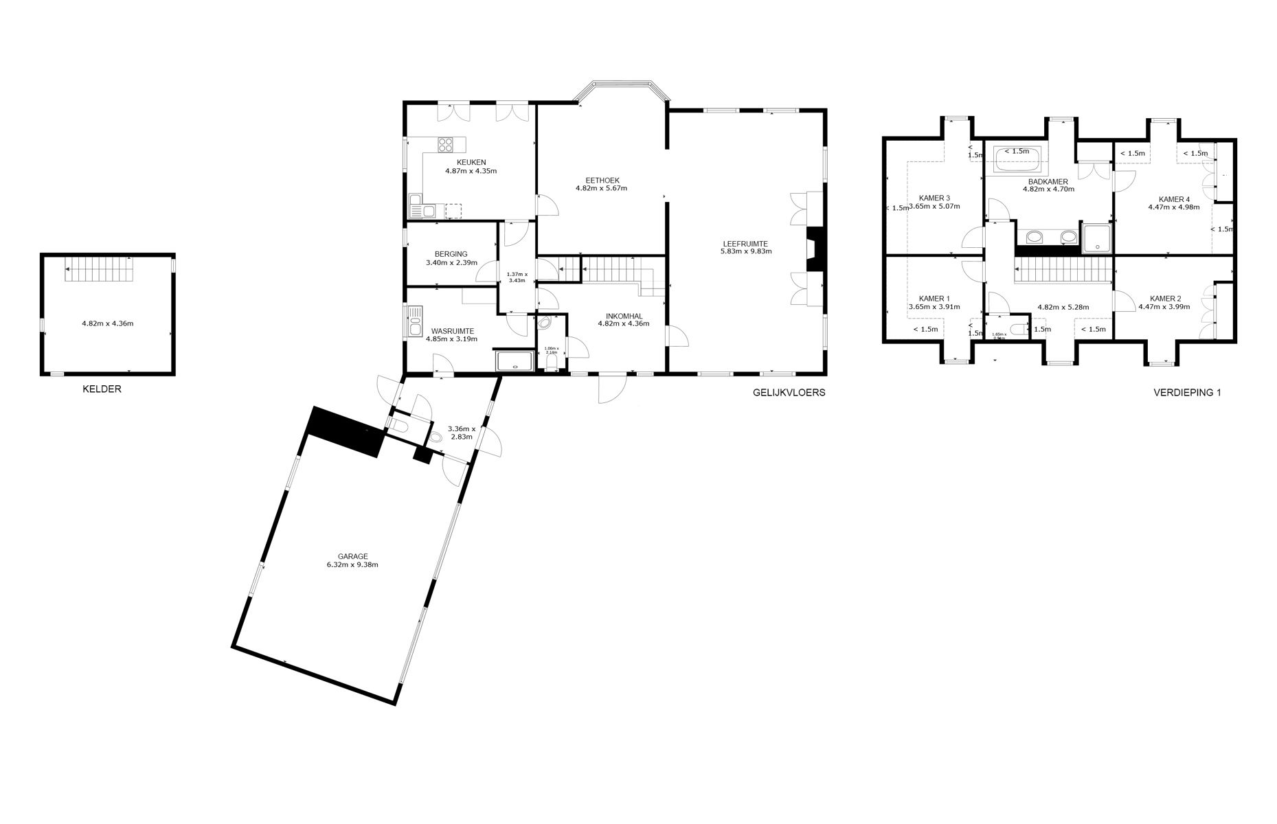 Prachtige villa met 5 slaapkamers in het groene Lokeren foto 27