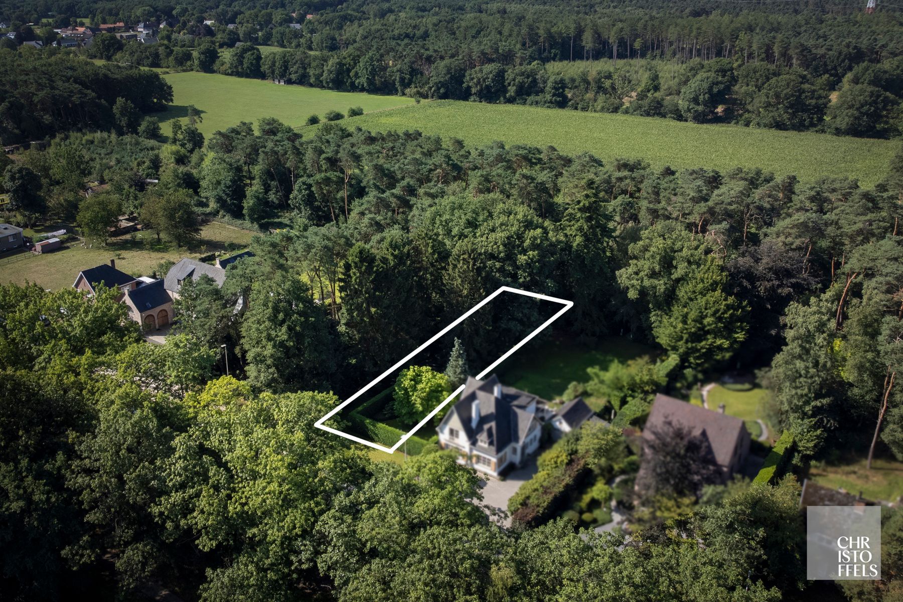 Bouwgrond van 1.051m² gelegen in een groene omgeving te Zutendaal. foto 2