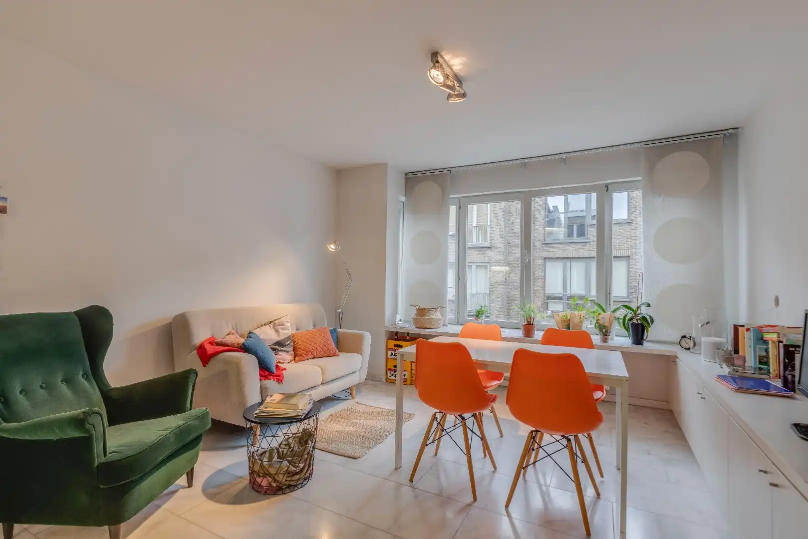 Zeer ruim 1-slaapkamer appartement met bureauruimte te  centrum Gent foto 4